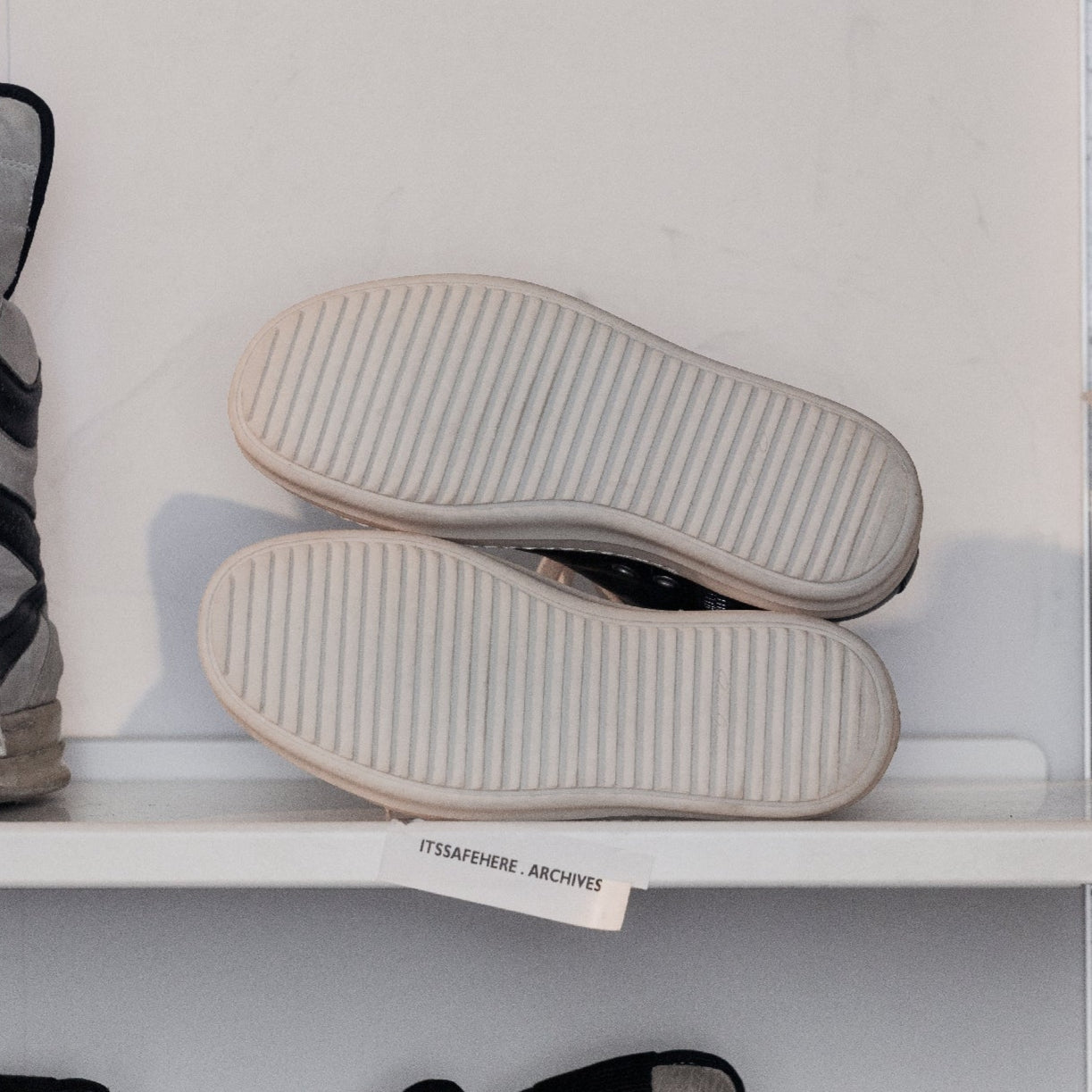 Rick Owens Mainline Ramones, Calf Leather SZ: 35