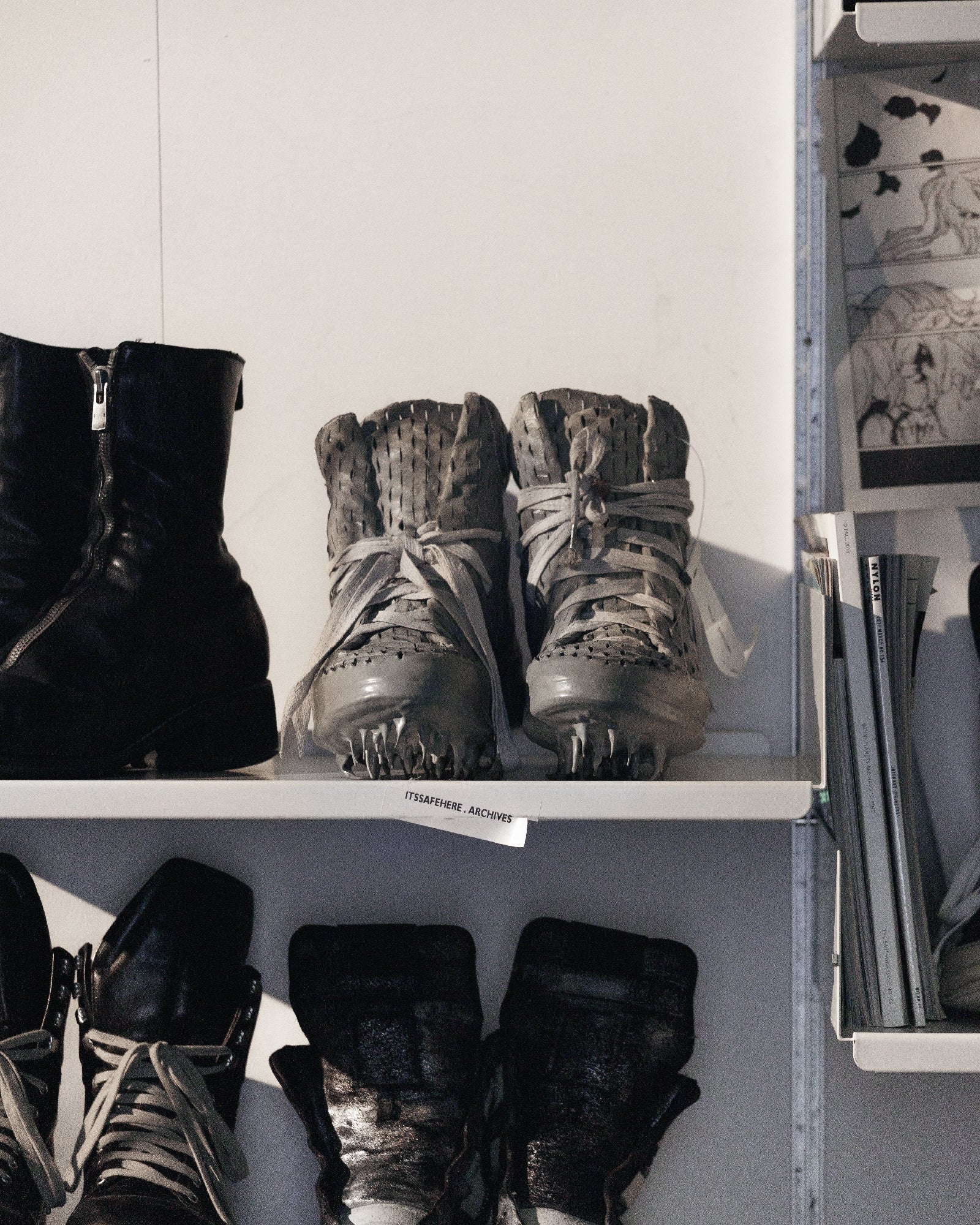 Carol Christian Poell Drips Laser Cut Sneakers – Col.33 / SZ: 8