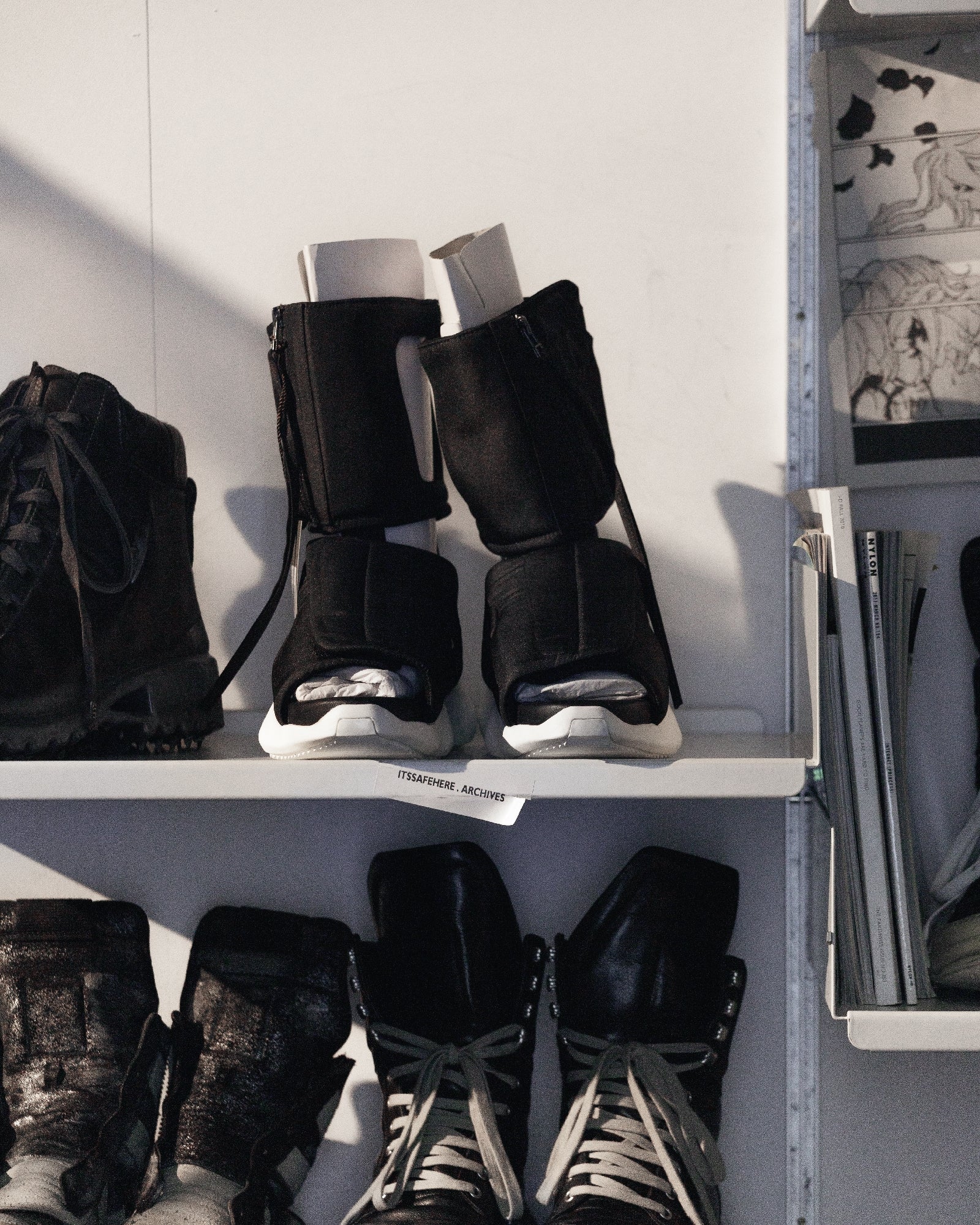 Rick Owens x Adidas Clog Cargo Sandals (DEADSTOCK)