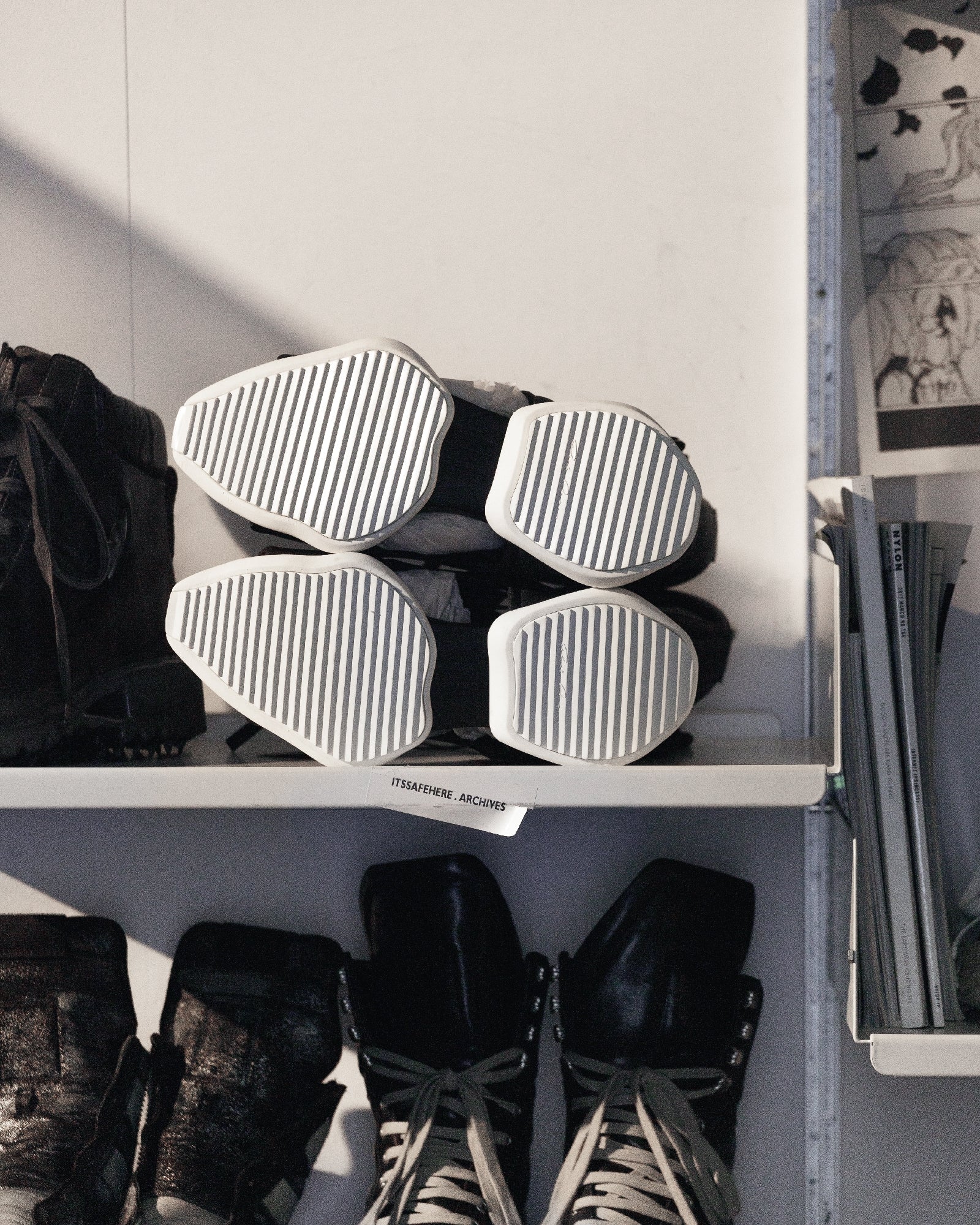 Rick Owens x Adidas Clog Cargo Sandals (DEADSTOCK)