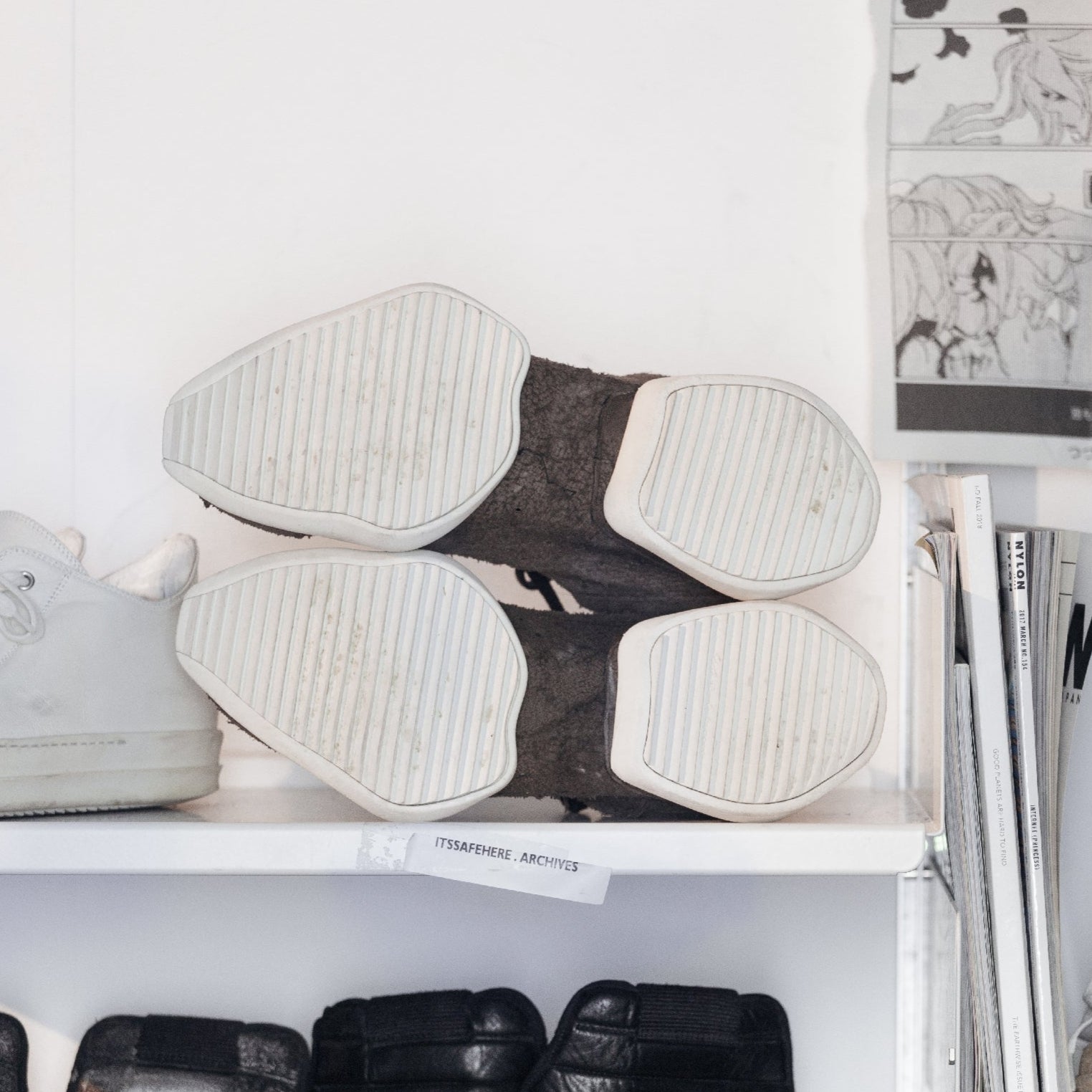 Rick Owens Tech Runner SAMPLE SZ:44