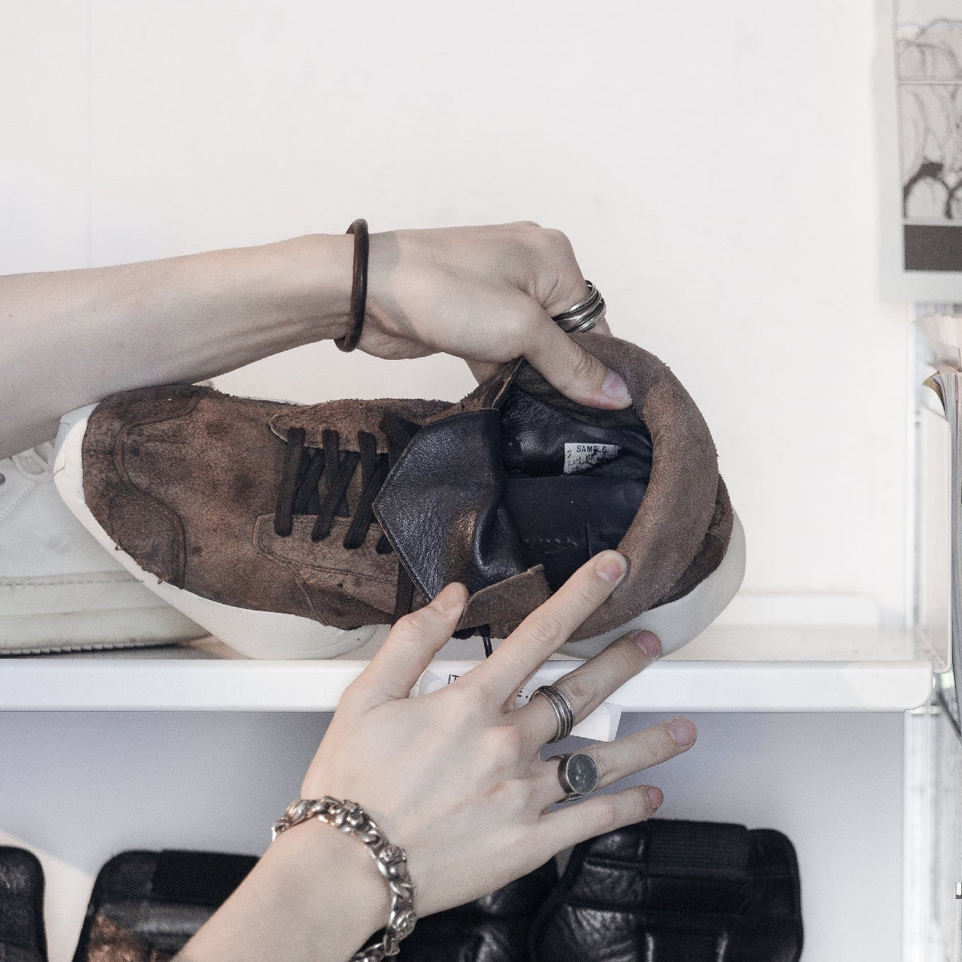 Rick Owens Tech Runner SAMPLE SZ:44