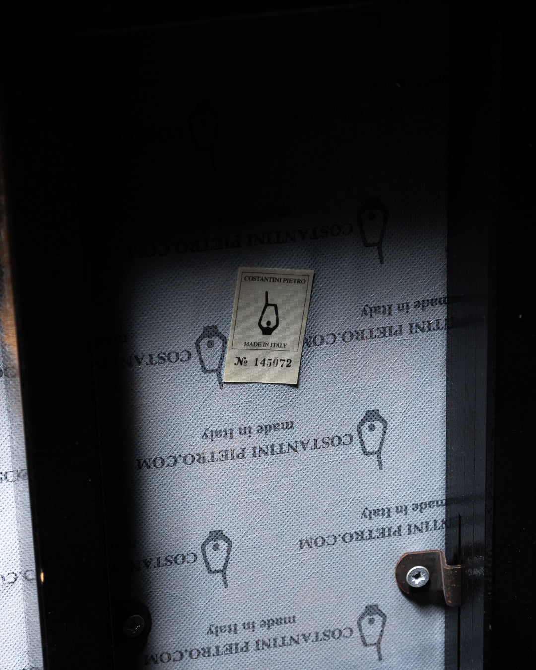 Italian Pietro Costantini Postmodern Black Dining Chairs