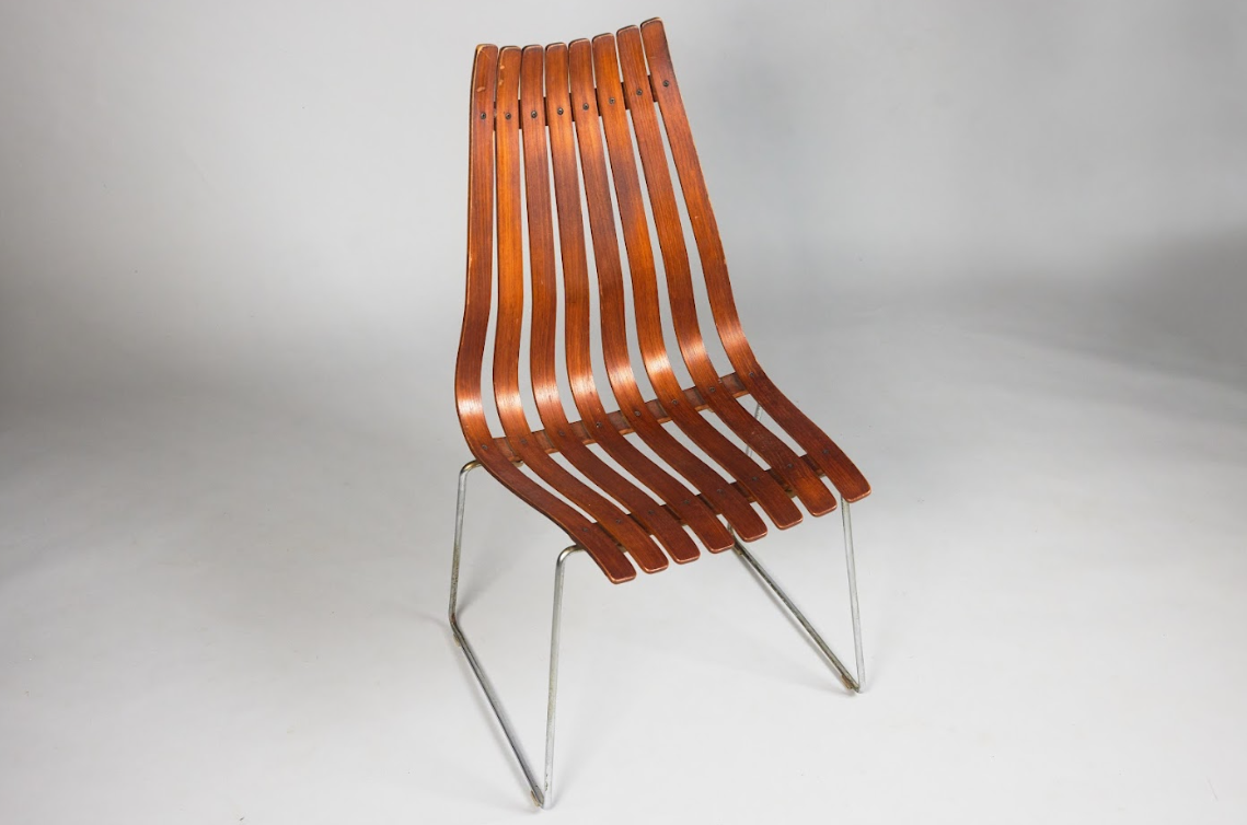 Scandia Dining Chair by Hans Brattrud for Hove Møbler, circa 1970s