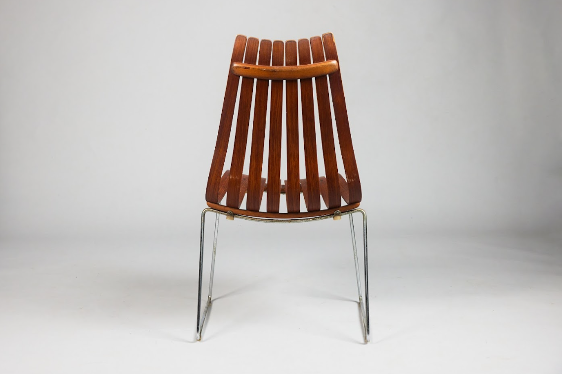 Scandia Dining Chair by Hans Brattrud for Hove Møbler, circa 1970s