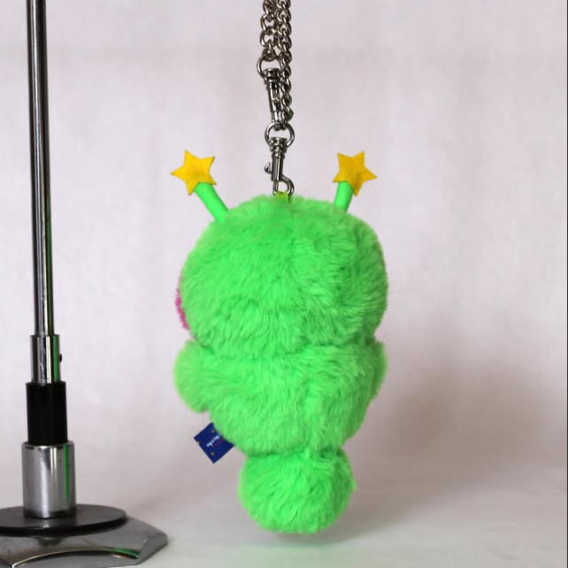 Plushie Love - Peridot Worm Bag Charm
