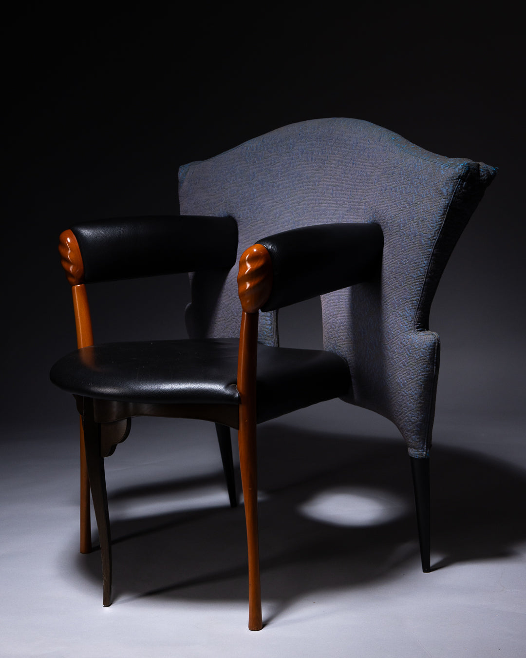 Prosim Sedni Chair by Bořek Šípek for Dřevopodnik Holešov, 1987