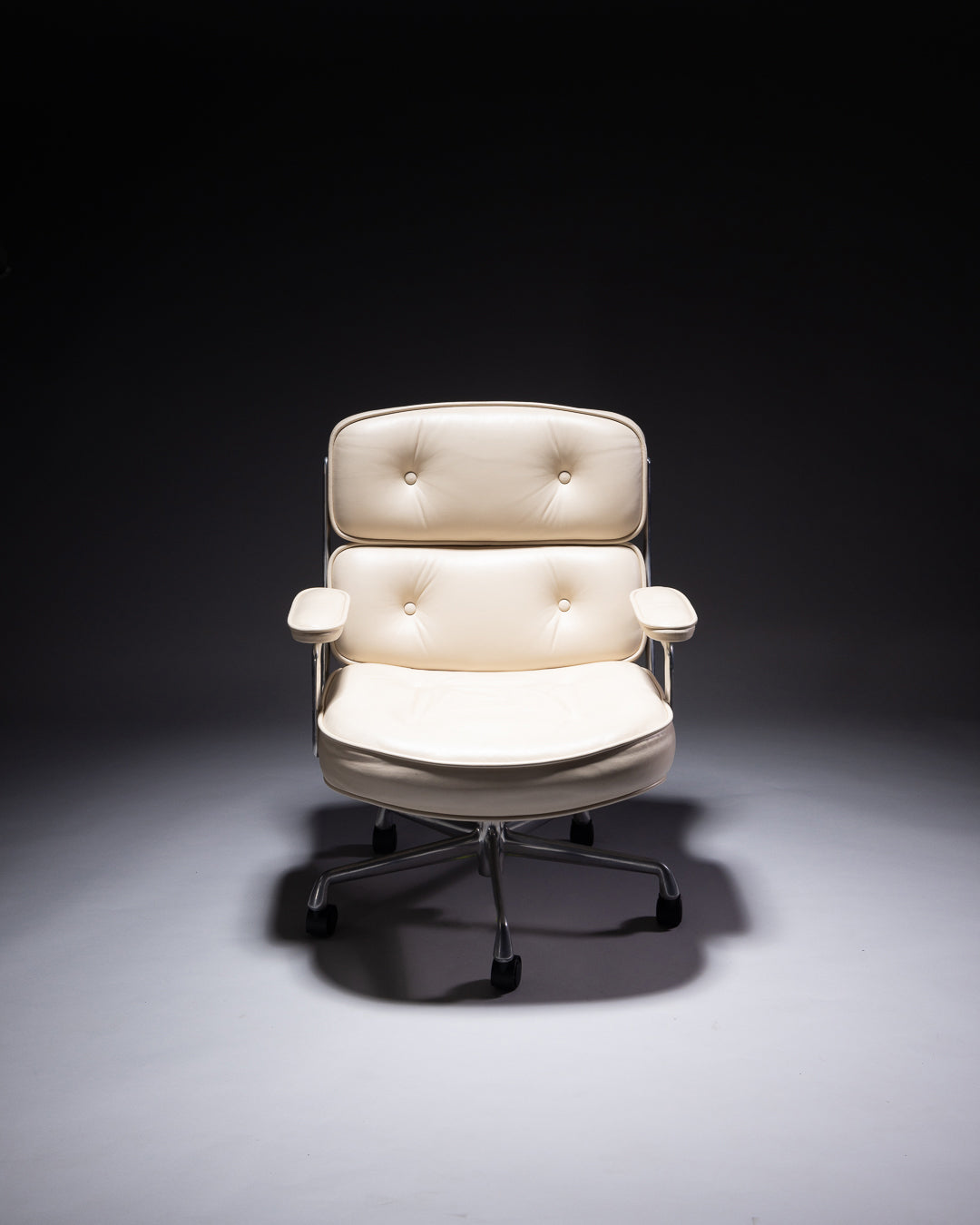 Eames Time Life Chair by Charles and Ray Eames for Herman Miller, 1961 White