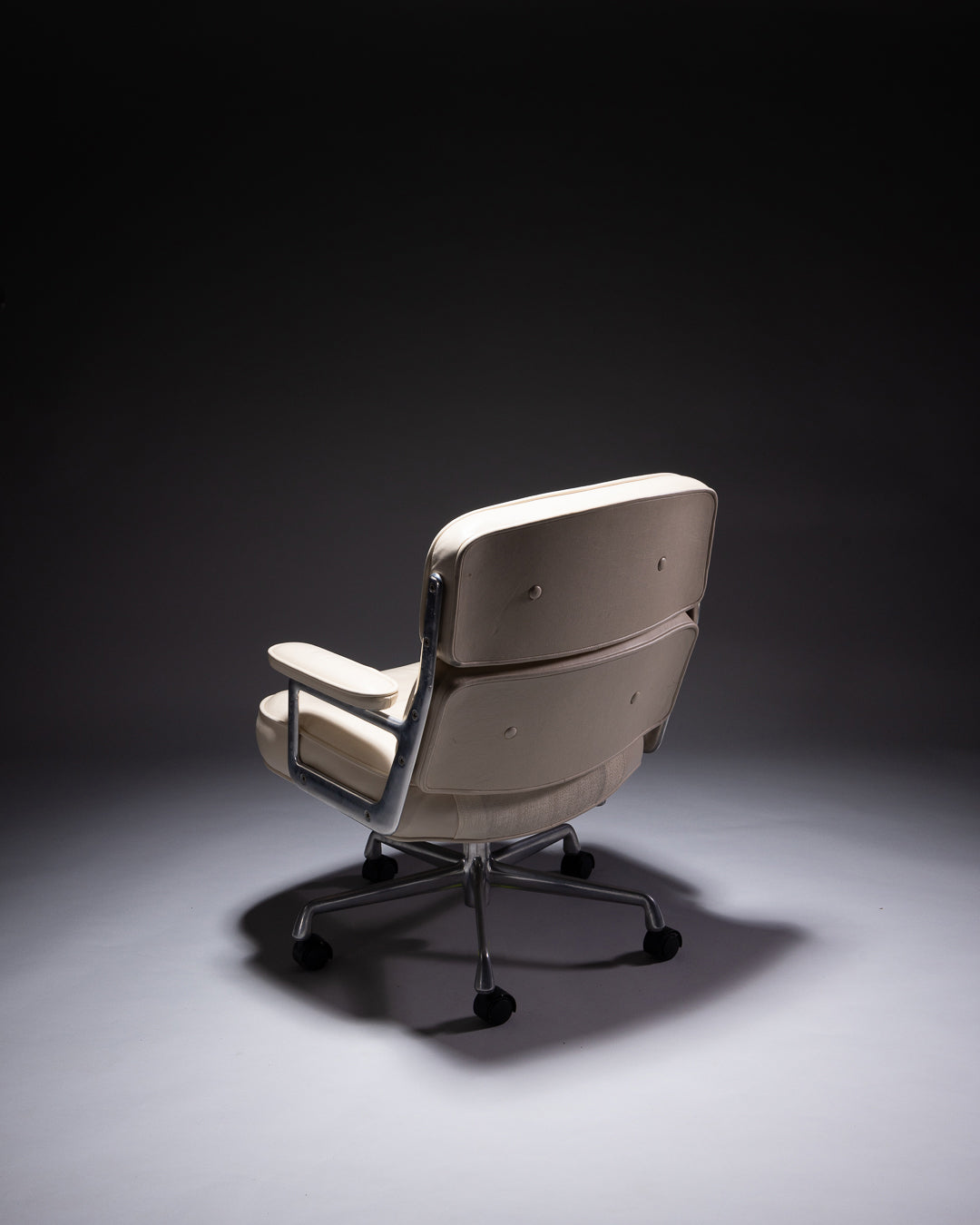Eames Time Life Chair by Charles and Ray Eames for Herman Miller, 1961 White