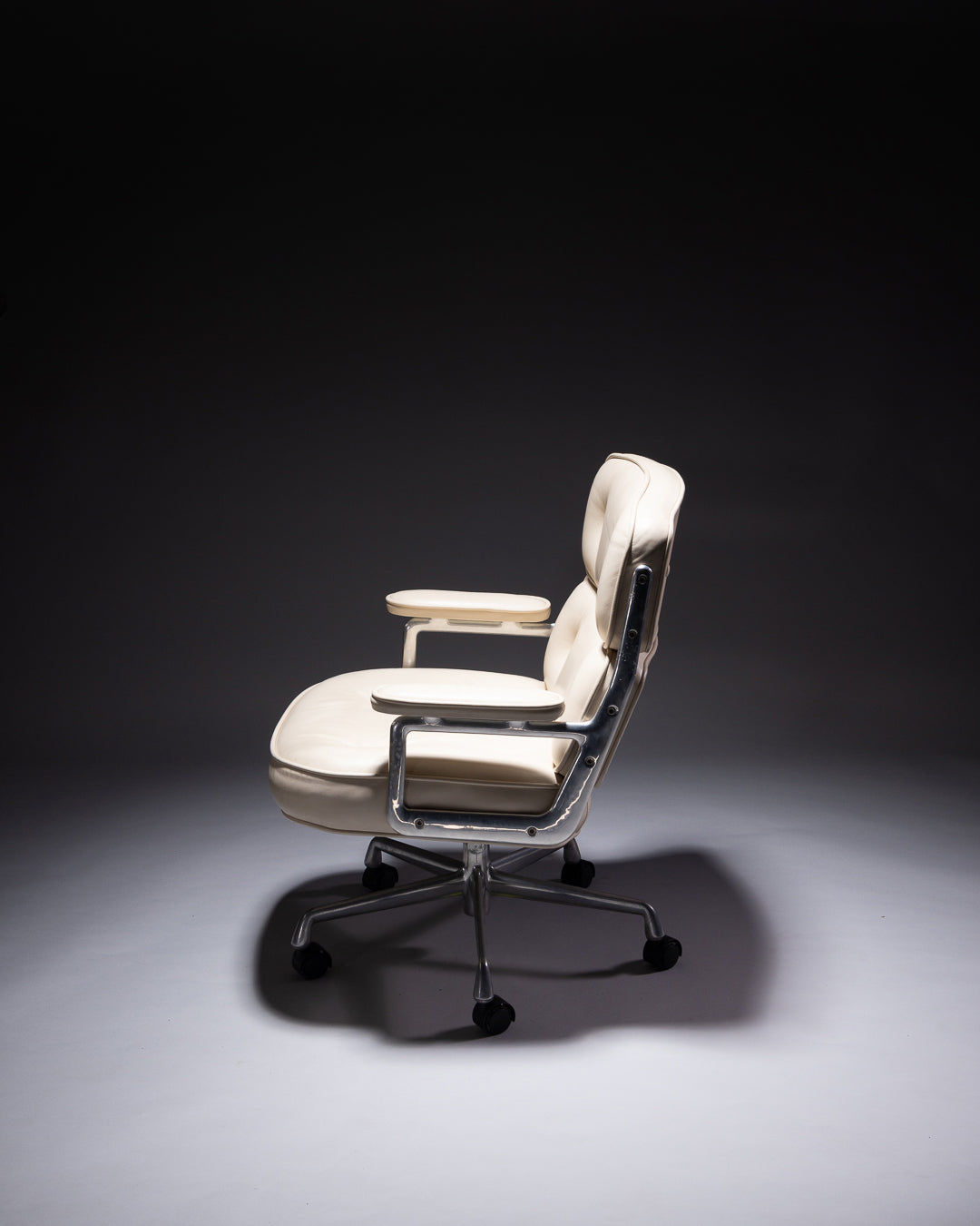 Eames Time Life Chair by Charles and Ray Eames for Herman Miller, 1961 White