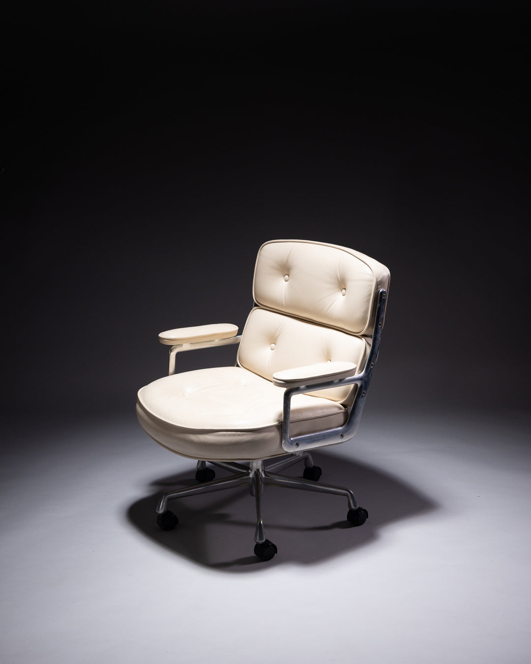 Eames Time Life Chair by Charles and Ray Eames for Herman Miller, 1961 White