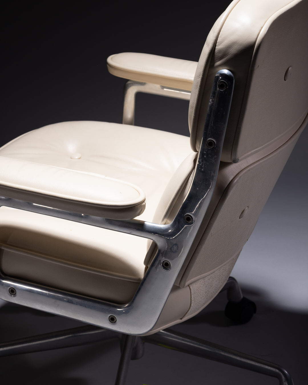 Eames Time Life Chair by Charles and Ray Eames for Herman Miller, 1961 White