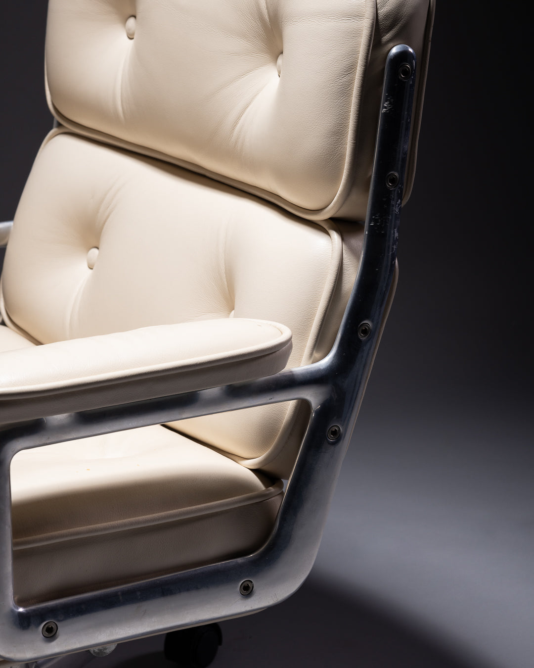 Eames Time Life Chair by Charles and Ray Eames for Herman Miller, 1961 White