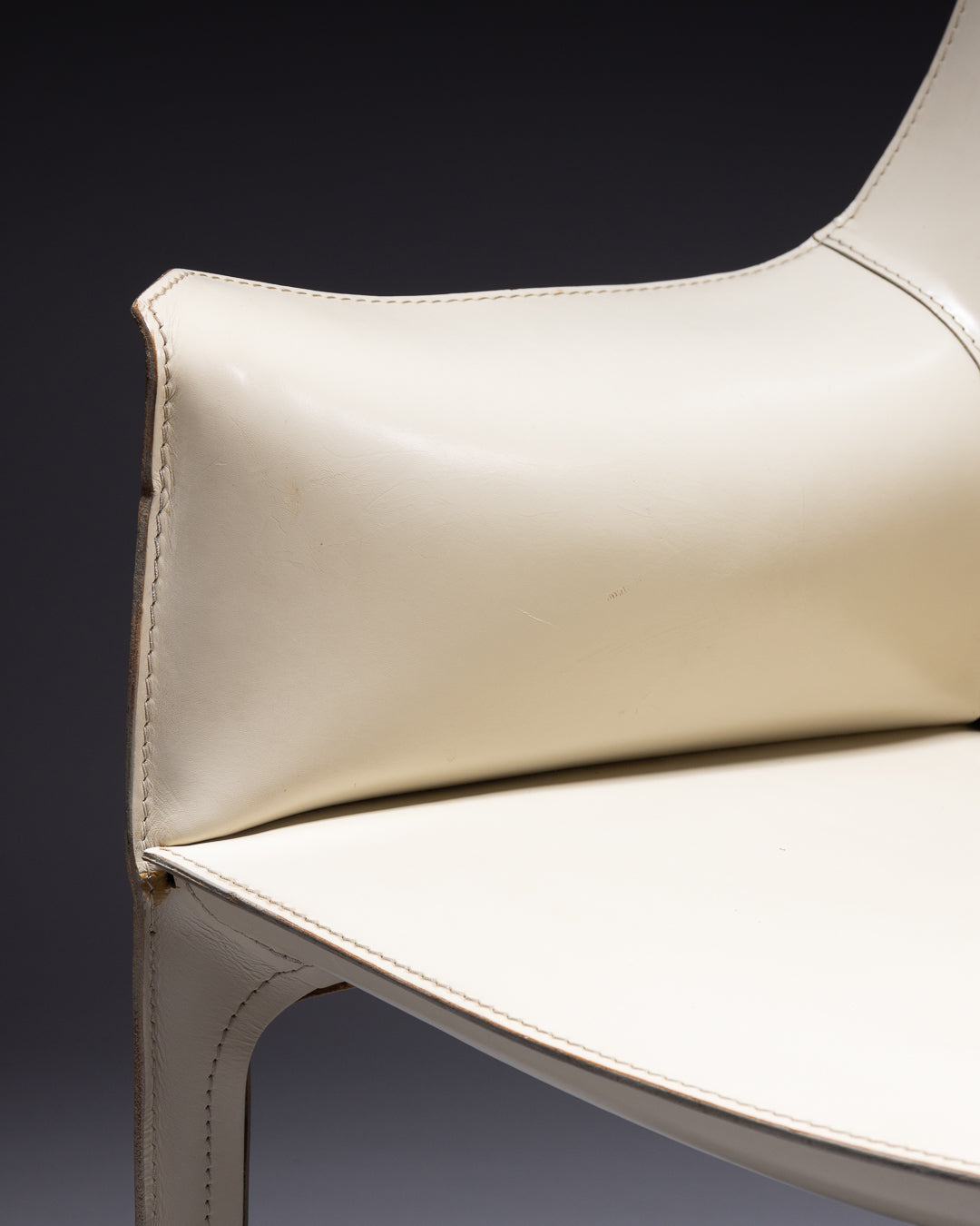 CAB 413 Cassina by Mario Bellin, White, 1970