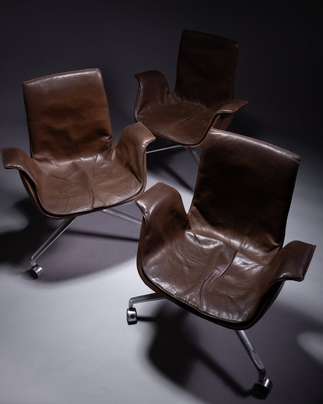 FK 6725 “Bird” Chair by Jørgen Kastholm & Preben Fabricius for Walter Knoll, 1967