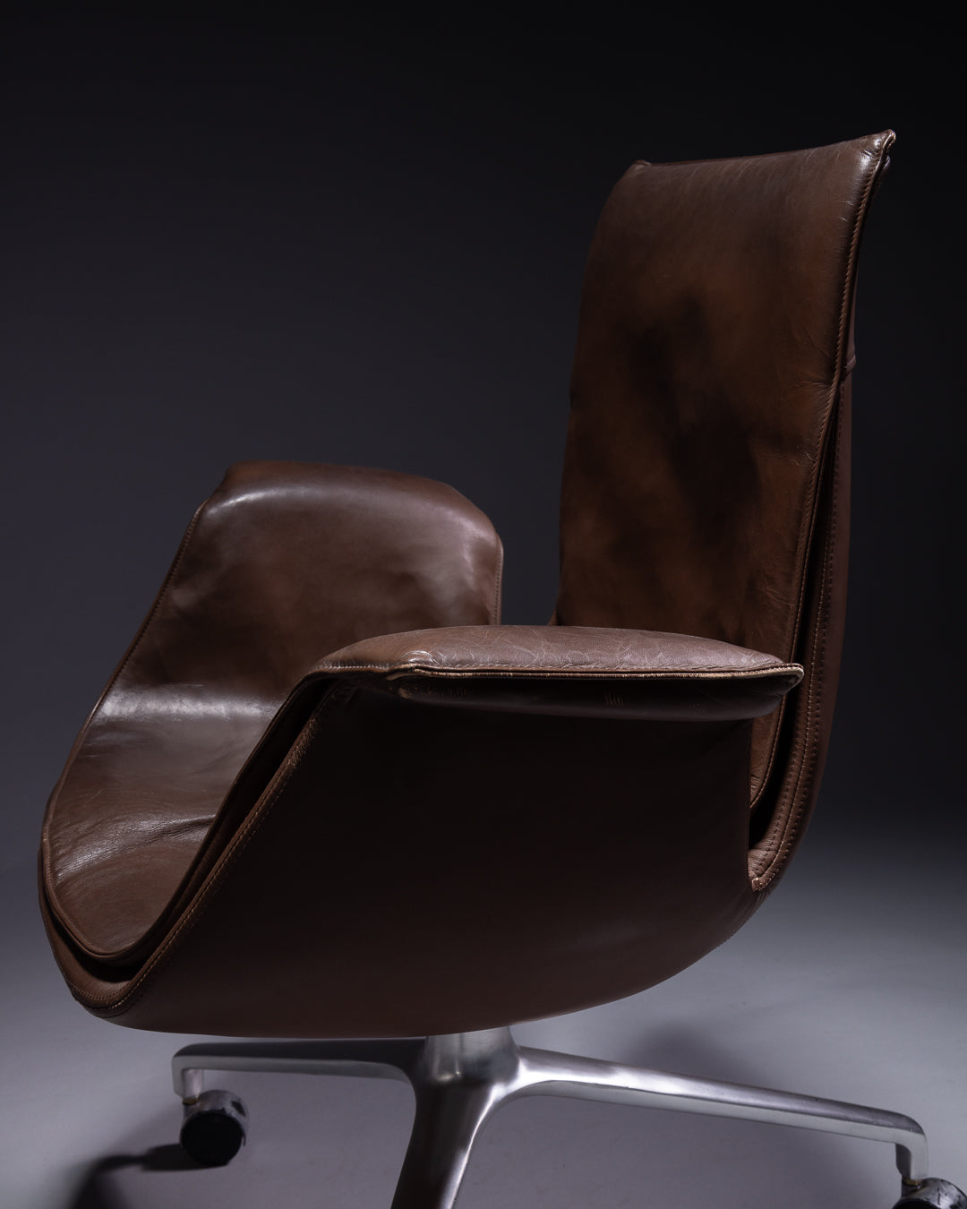 FK 6725 “Bird” Chair by Jørgen Kastholm & Preben Fabricius for Walter Knoll, 1967