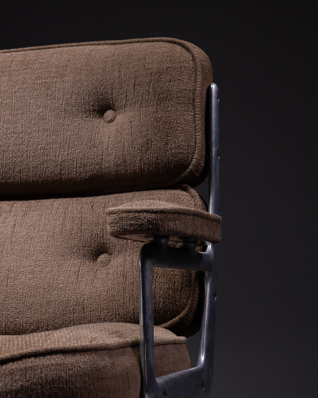 Eames Time Life Lounge Chair by Charles and Ray Eames for Herman Miller, 1961 Brown