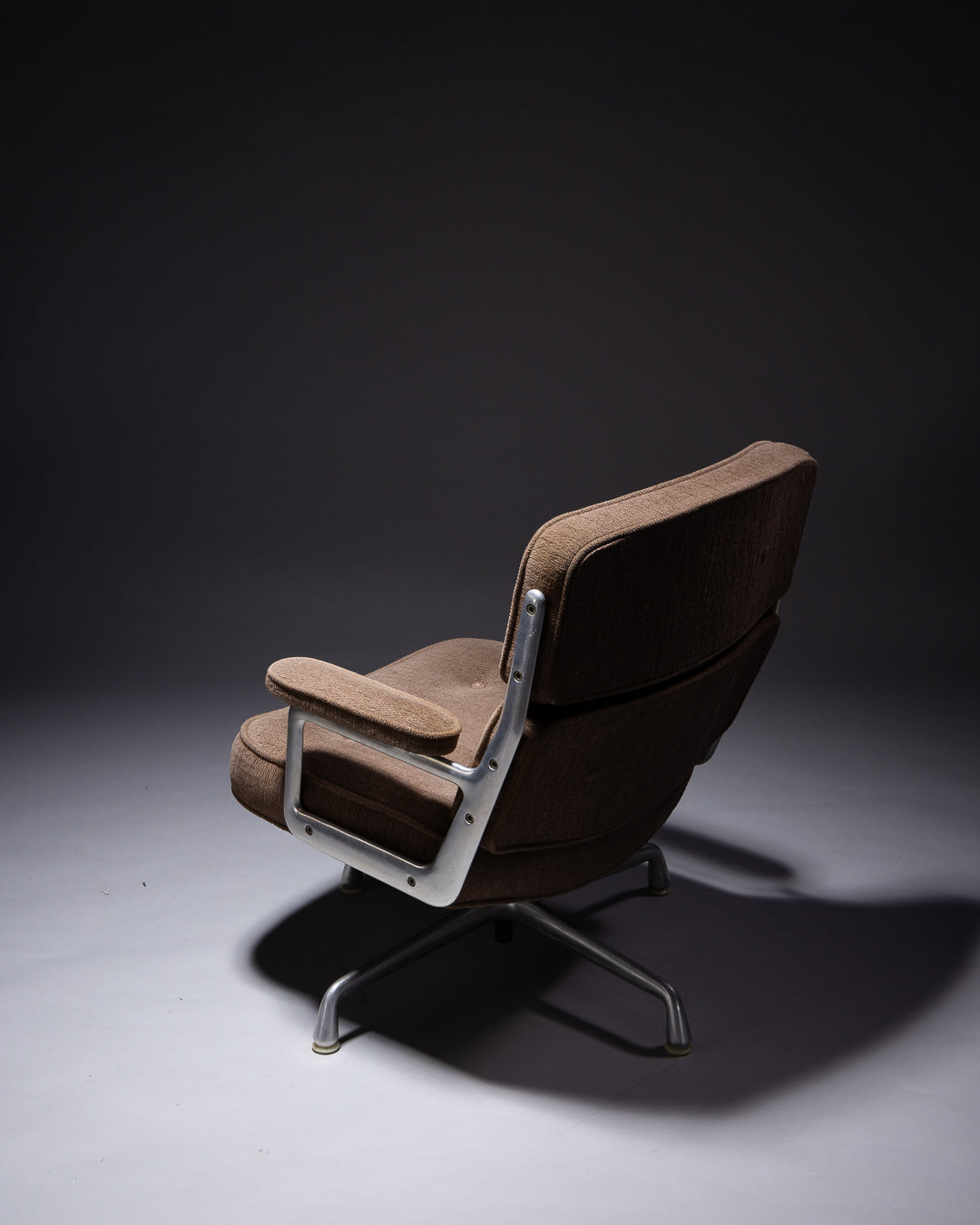 Eames Time Life Lounge Chair by Charles and Ray Eames for Herman Miller, 1961 Brown