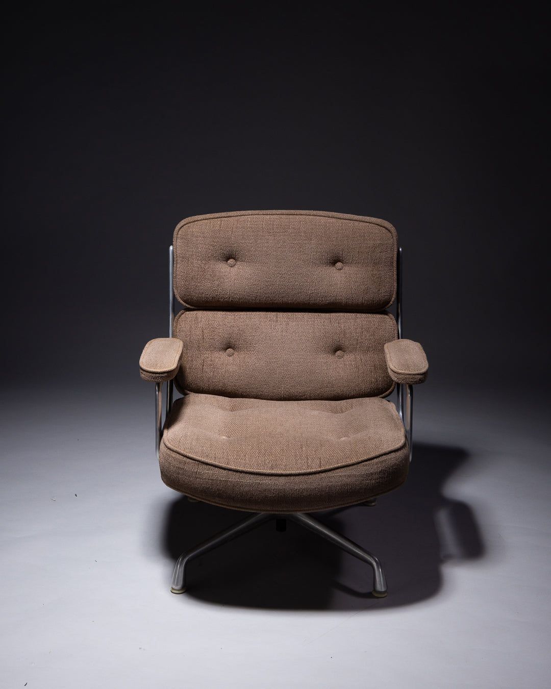 Eames Time Life Lounge Chair by Charles and Ray Eames for Herman Miller, 1961 Brown