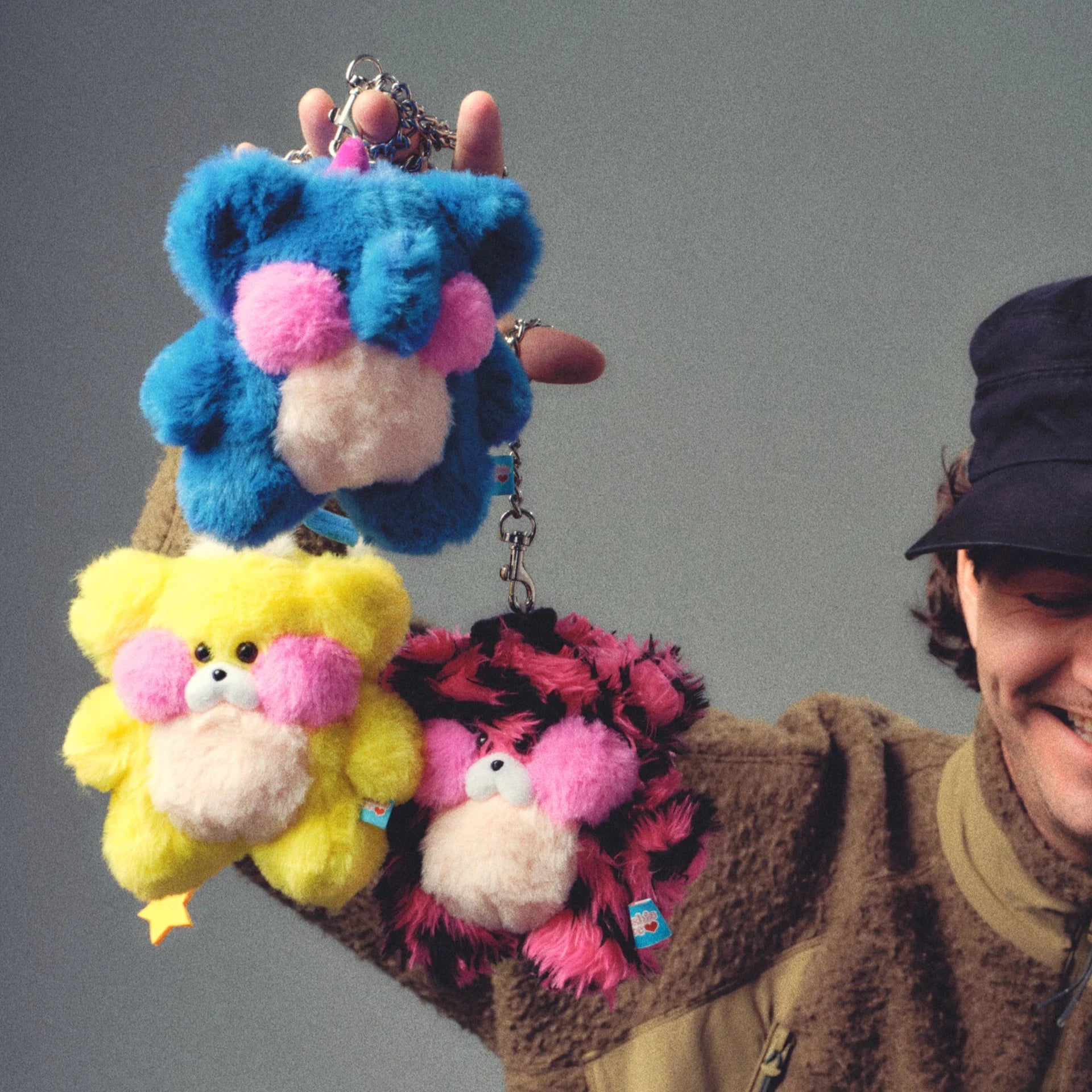 Plushie Love - Sapphire Elephant Snoozle Wallet Chain