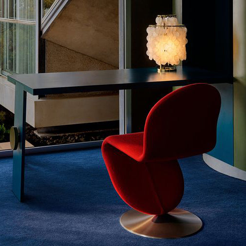 System 1-2-3 Dining Chair by Verner Panton for Fritz Hansen circa, 1970s