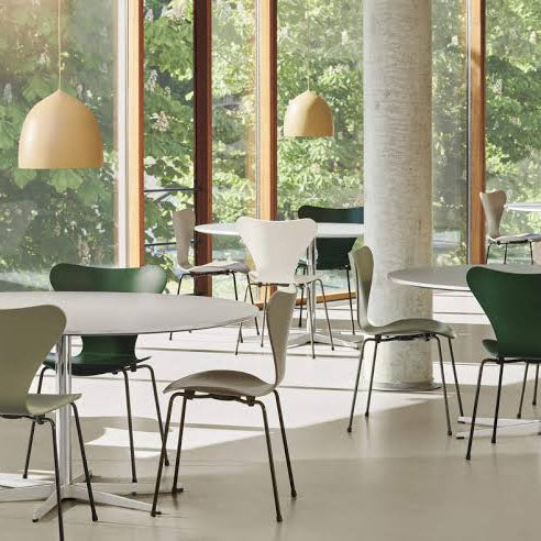 8月中到貨 Series 7 Chair 3107, Black/Chrome, Fritz Hansen