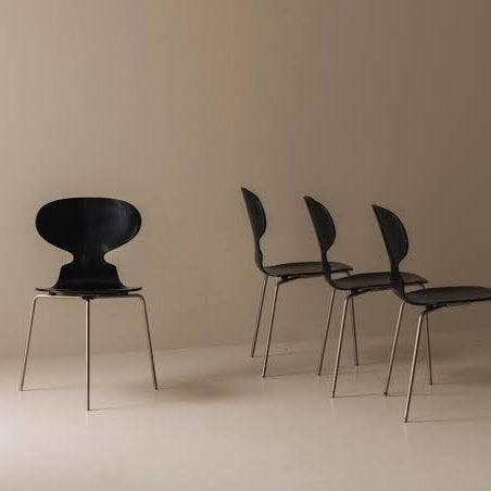 現貨 Ant Chair, Black/Chrome, Fritz Hansen