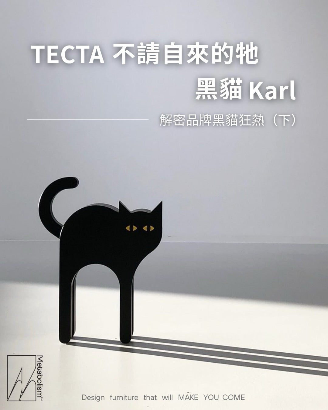 Tecta 不請自來的牠：黑貓 Karl