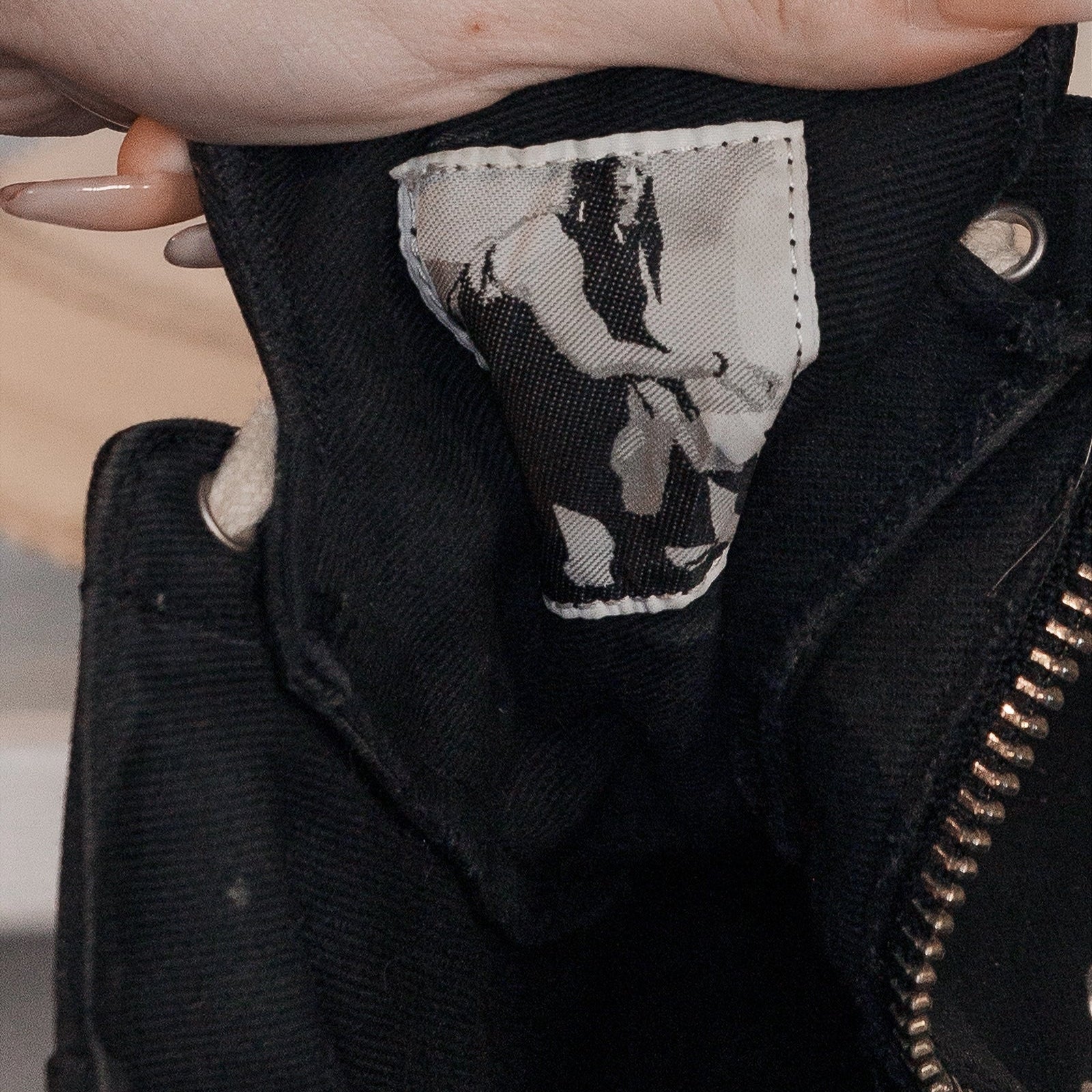 Rick Owens DRKSHDW Ramones waxed canvas SZ:36.5