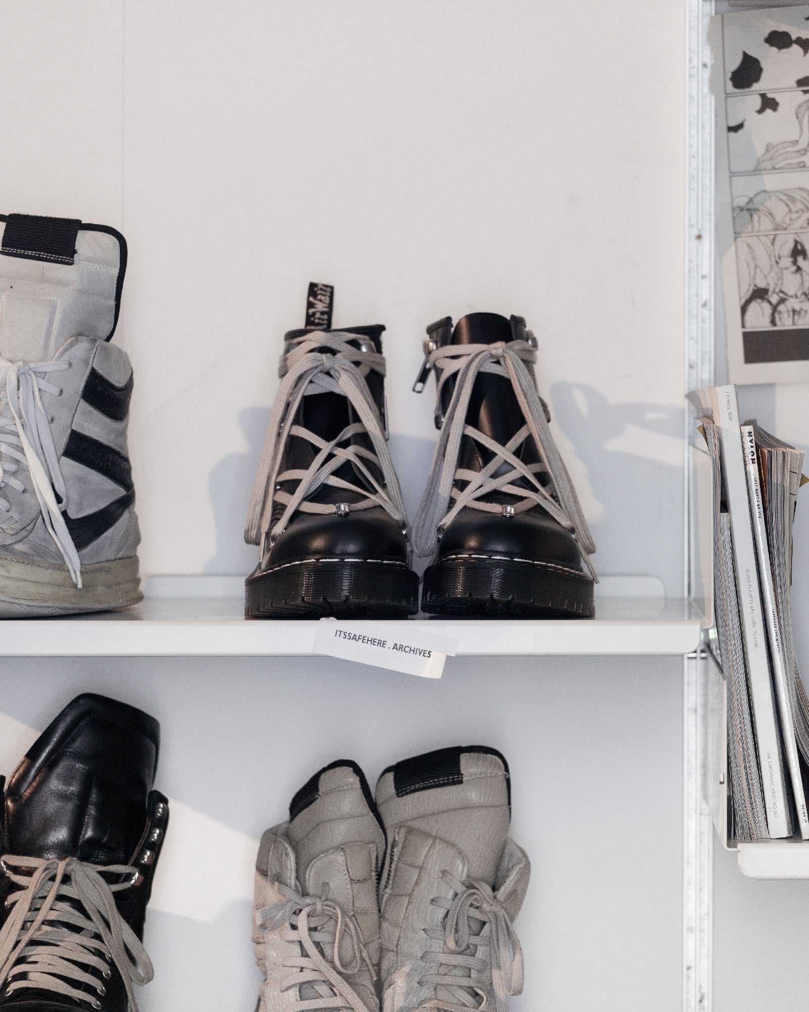 Rick Owens x Dr. Martens 1460 Bex Leather Boot