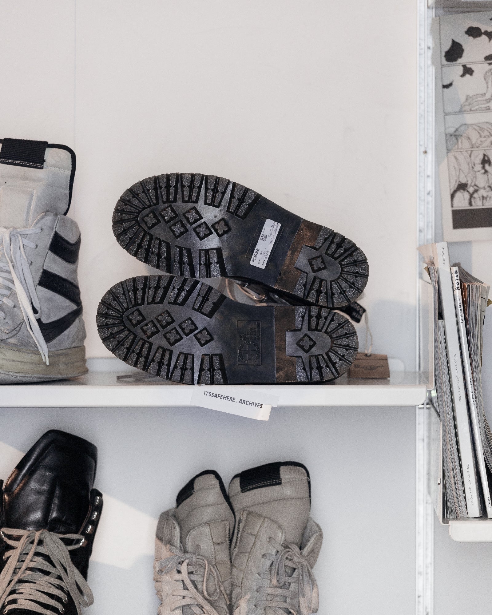 Rick Owens x Dr. Martens 1460 Bex Leather Boot