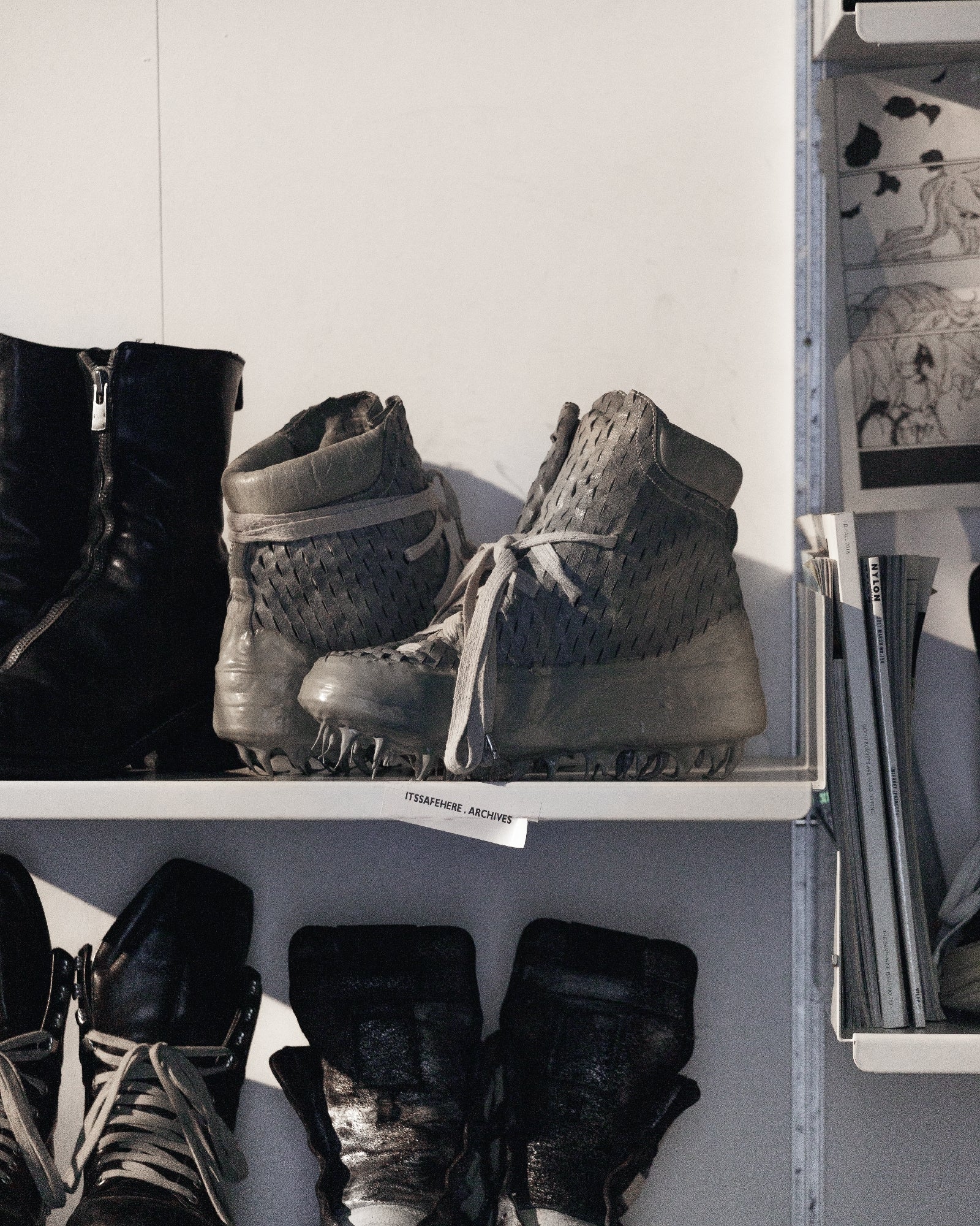 Carol Christian Poell Drips Laser Cut Sneakers – Col.33 / SZ: 8