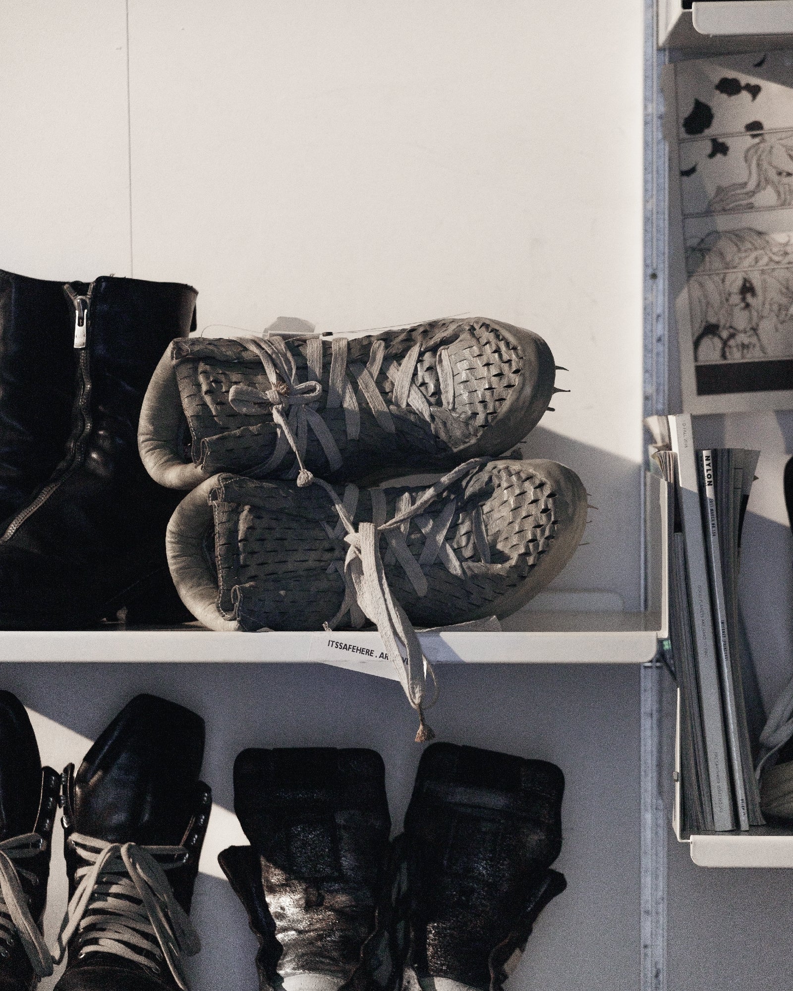 Carol Christian Poell Drips Laser Cut Sneakers – Col.33 / SZ: 8