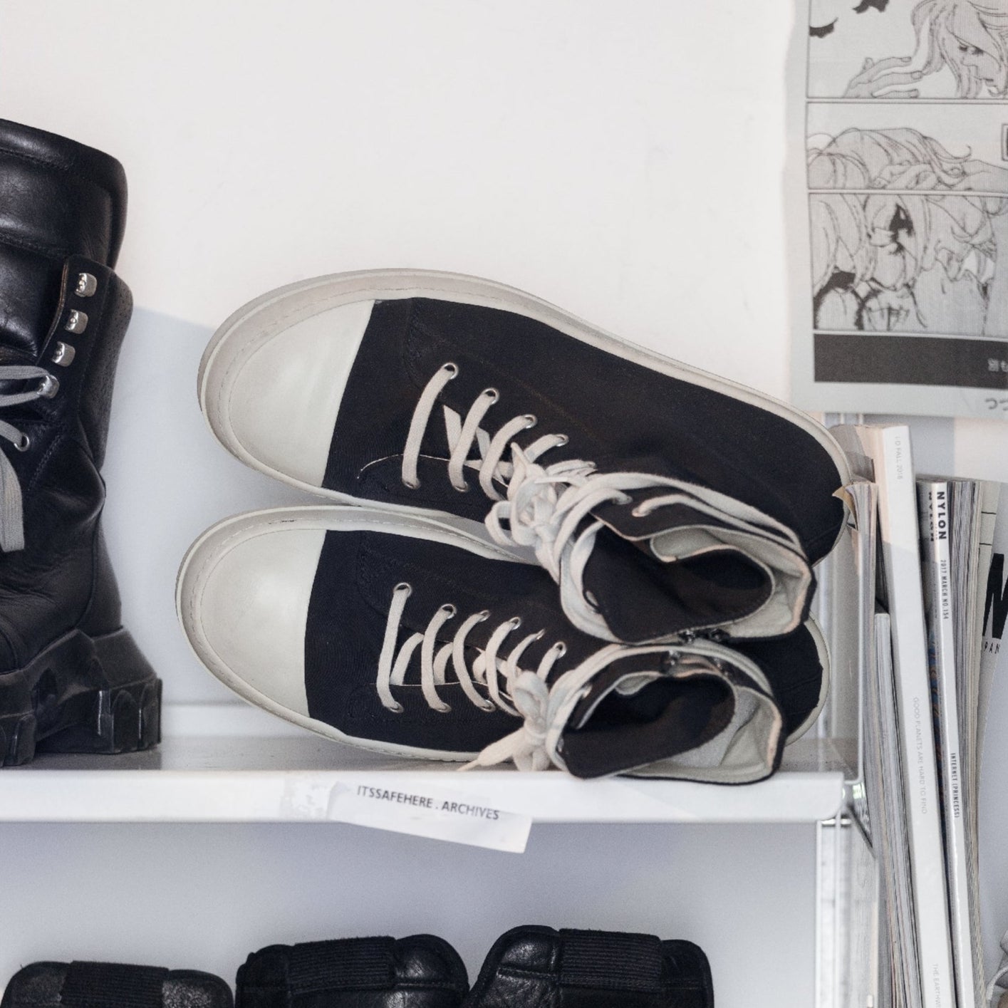 Rick Owens Ramones Nylon SZ:44