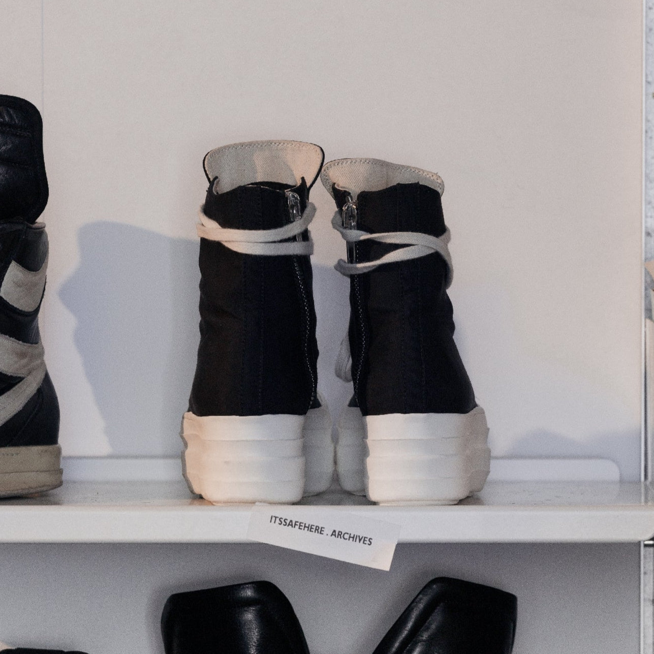 Rick Owens DRKSHDW Double Bumper Sneakers (Deadstock 41.5~44.5) Brand-New