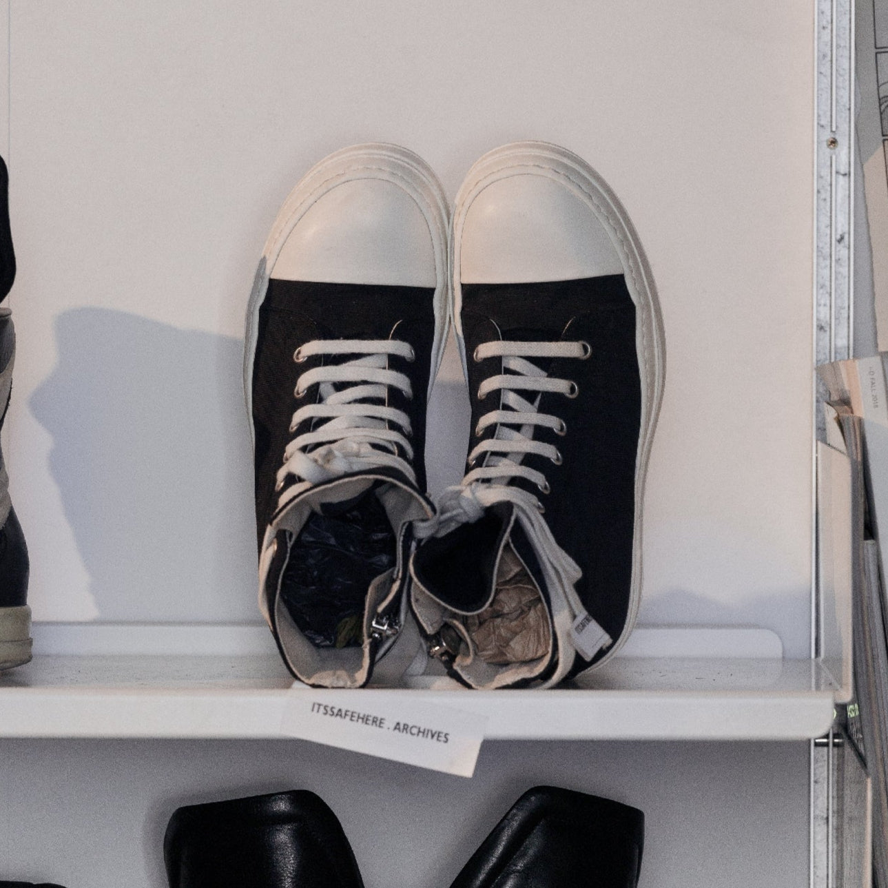 Rick Owens DRKSHDW Double Bumper Sneakers (Deadstock 41.5~44.5) Brand-New