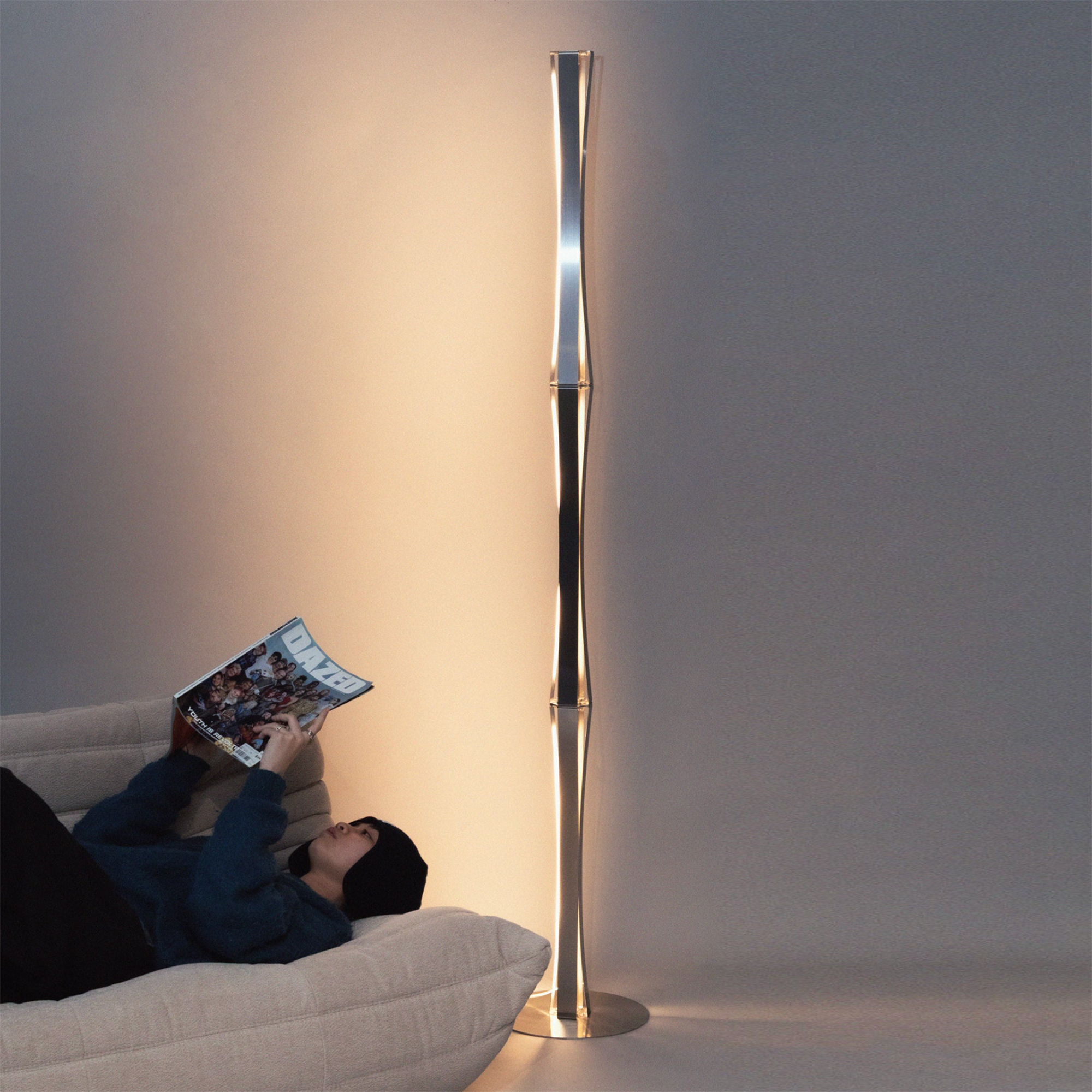 Bamboo Floor Lamp by Mo_&_A