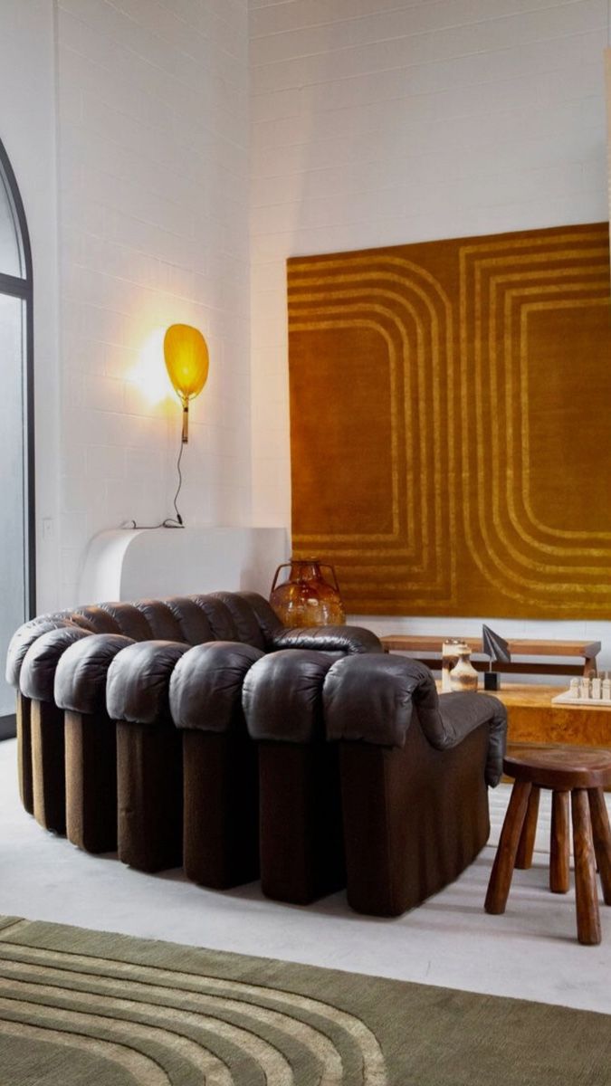 DS-600 by Ueli Berger, Eleonore Peduzzi-Riva, Heinz Ulrich, Klaus Vogt for De Sede, 1972