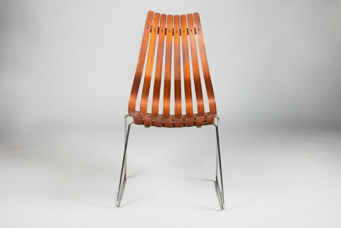 Scandia Dining Chair by Hans Brattrud for Hove Møbler, circa 1970s