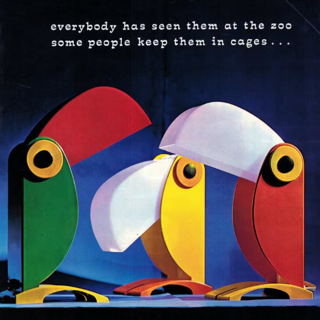 Old Timer Ferrari Toucan Table Lamp