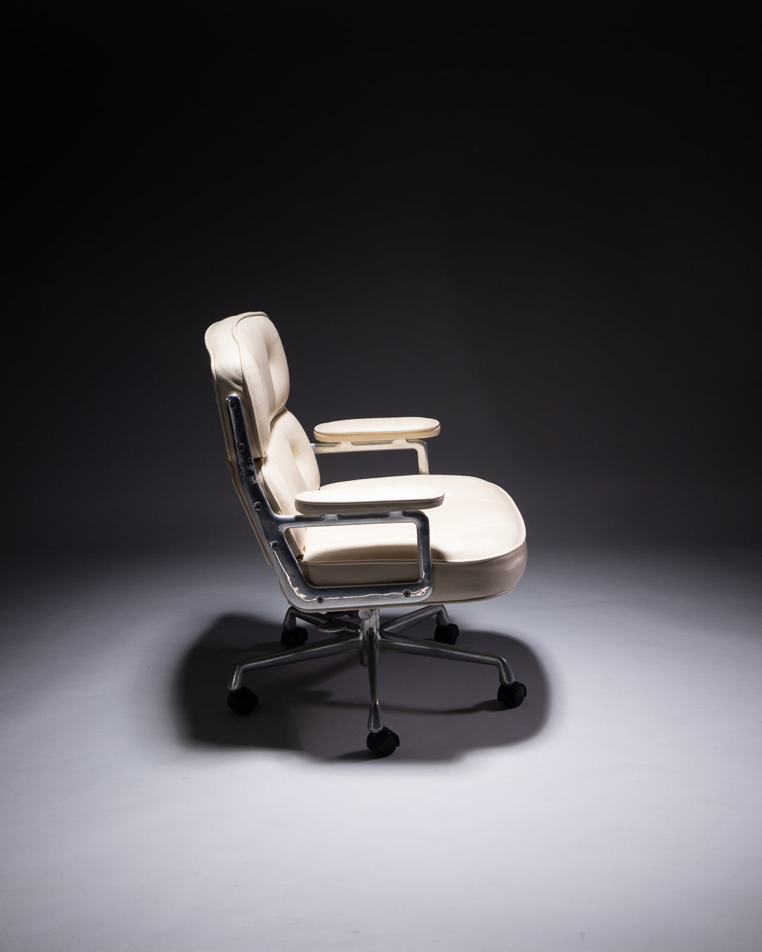Eames Time Life Chair by Charles and Ray Eames for Herman Miller, 1961 White