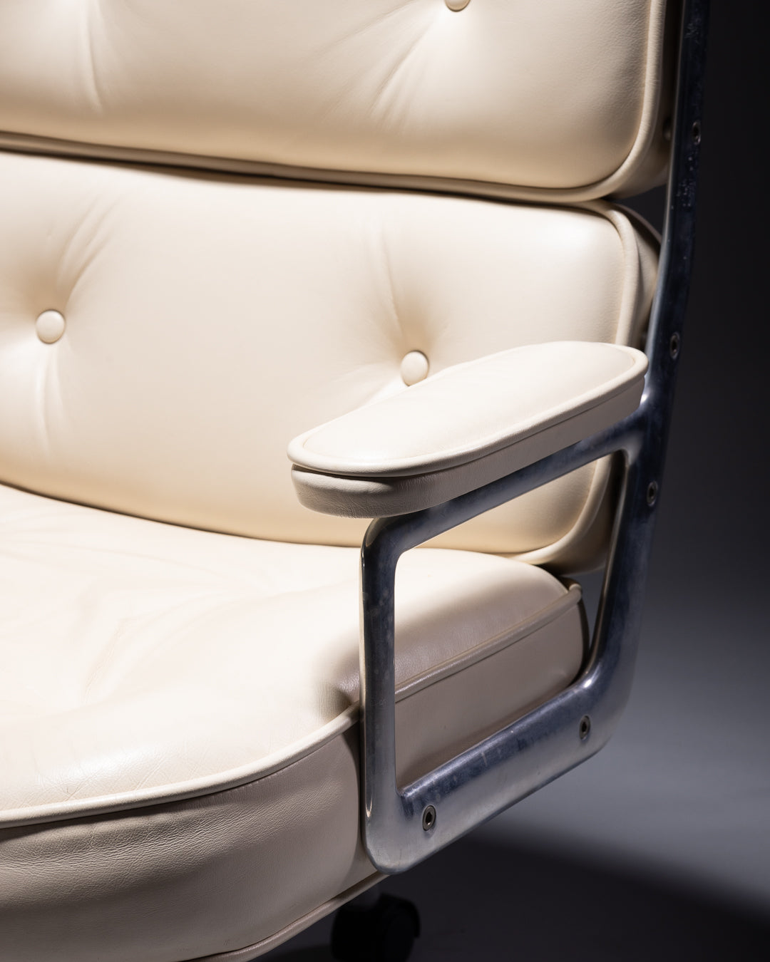 Eames Time Life Chair by Charles and Ray Eames for Herman Miller, 1961 White