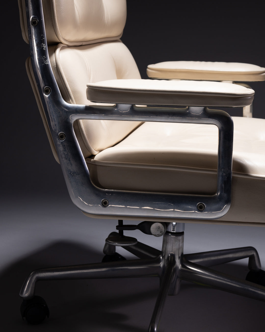 Eames Time Life Chair by Charles and Ray Eames for Herman Miller, 1961 White