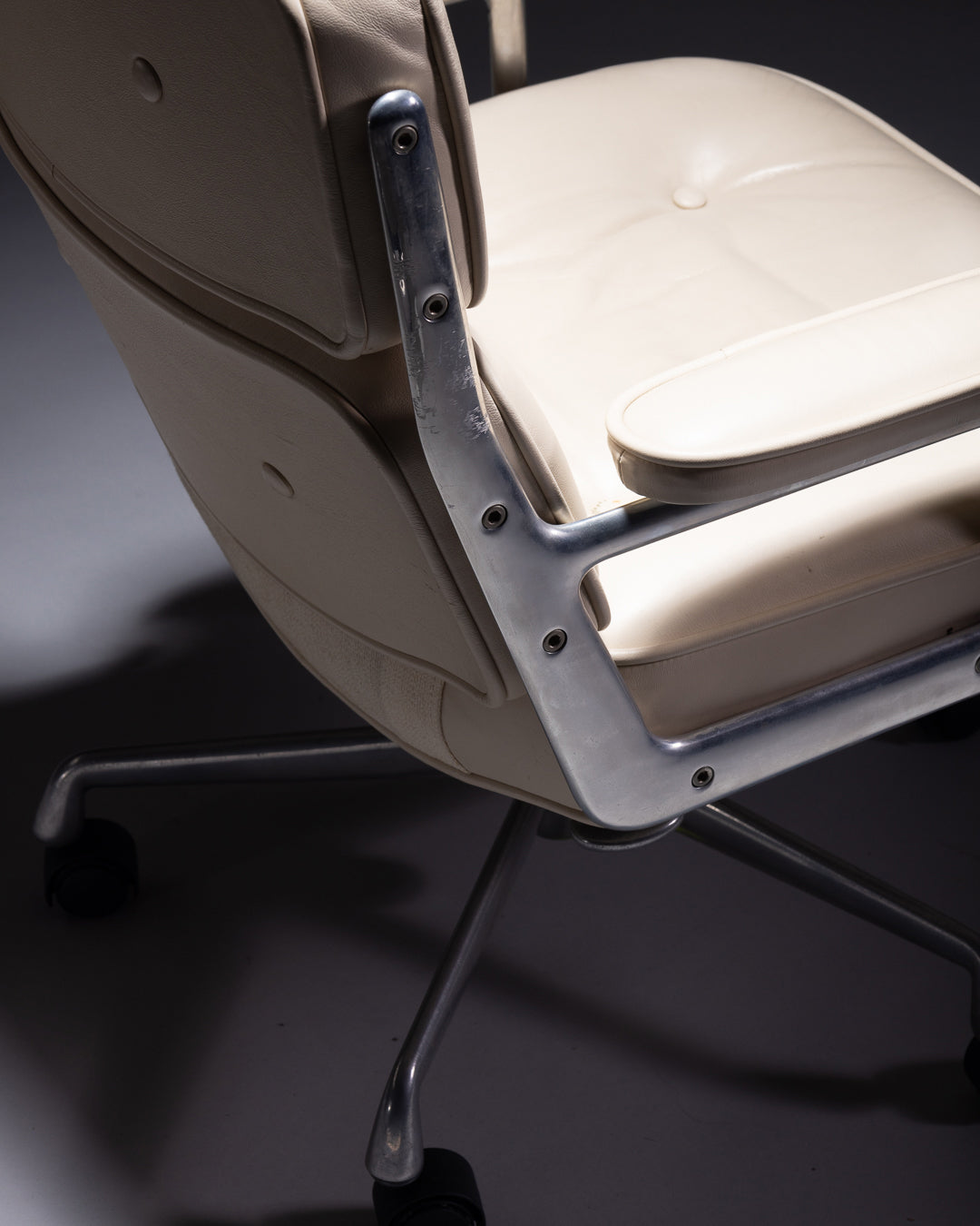 Eames Time Life Chair by Charles and Ray Eames for Herman Miller, 1961 White