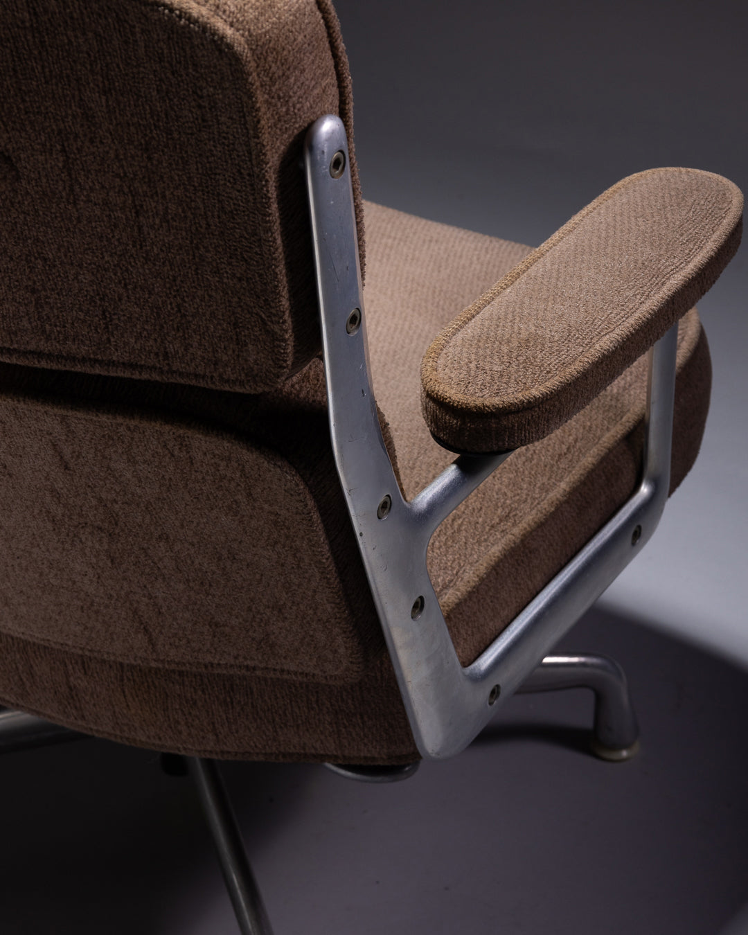 Eames Time Life Lounge Chair by Charles and Ray Eames for Herman Miller, 1961 Brown