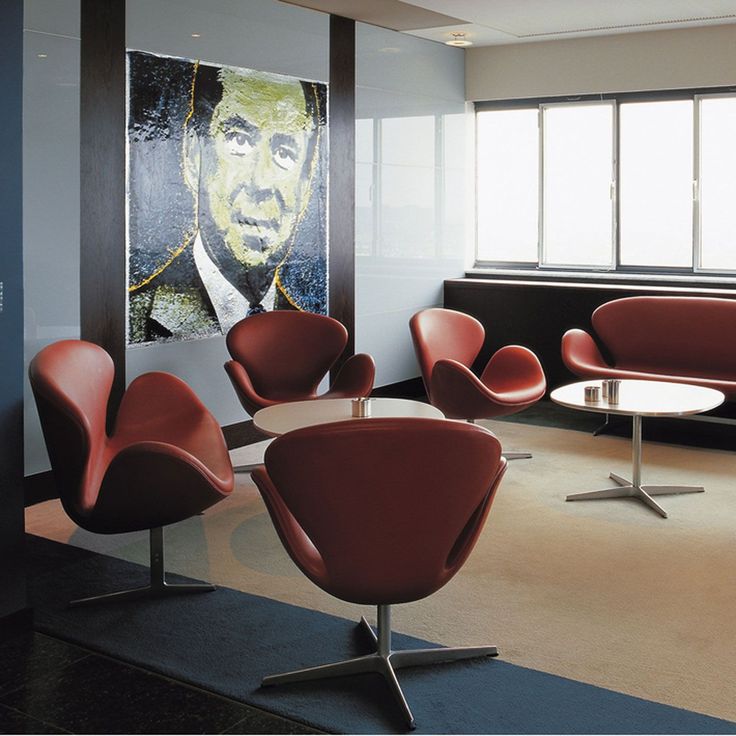 Swan Chair by Arne Jacobsen for Fritz Hansen, 1958