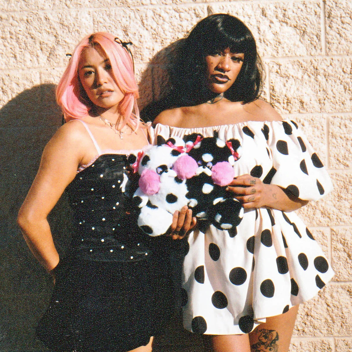 Heaven by Marc Jacobs x Plushie Love - Heaven Polka Dot Double Teddy Snoozle