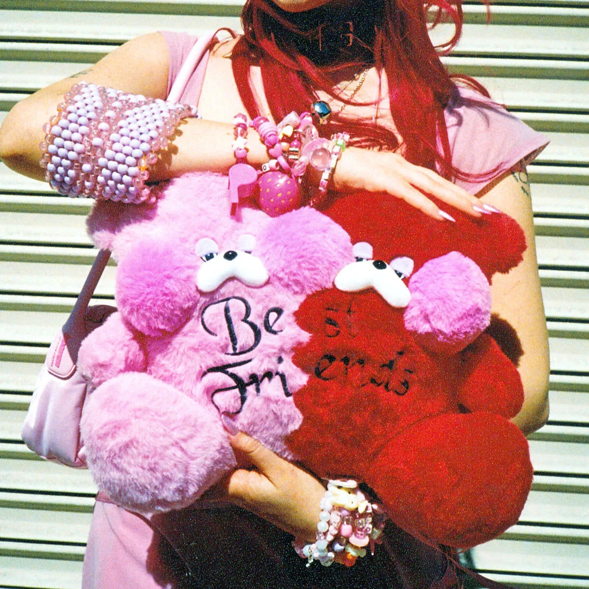 Heaven by Marc Jacobs x Plushie Love - Pink Best Friends Locket Snoozle