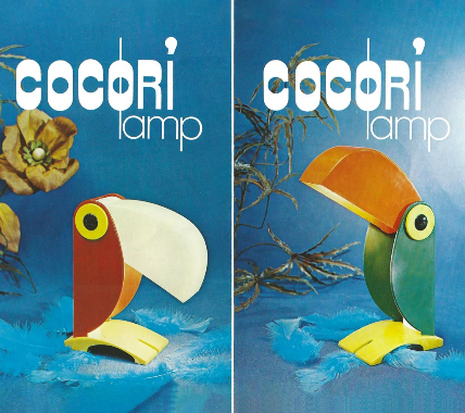 Old Timer Ferrari Toucan Table Lamp