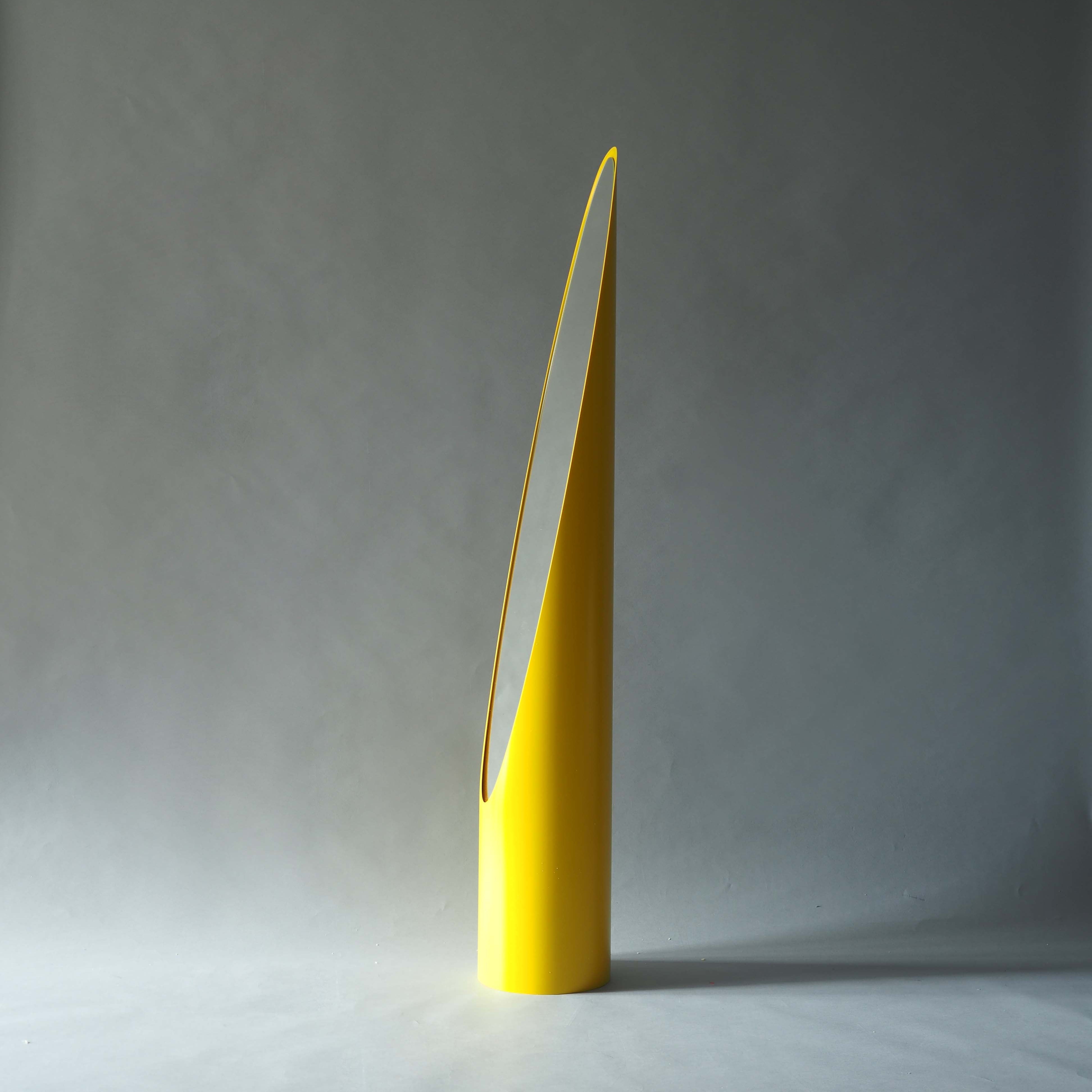 現貨 UNGHIA MIRROR 唇膏鏡 - 黃色 Traffic Yellow